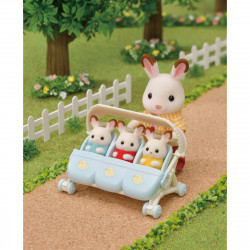 Sylvanian Families The Triple Stroller Playset