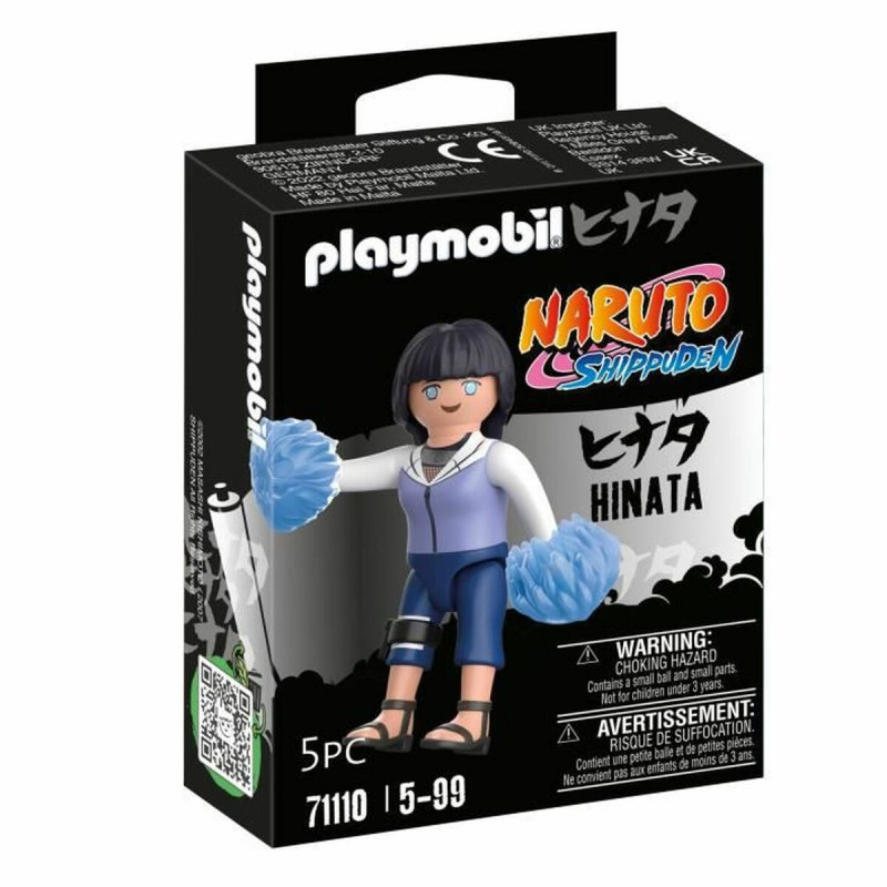 Figure Playmobil Naruto Shippuden - Hinata 71110 5 Pieces